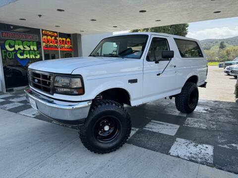 1995 Ford Bronco for sale at Allen Motors, Inc. in Thousand Oaks CA
