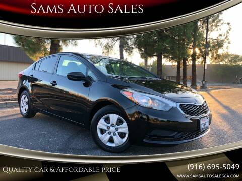 2014 Kia Forte for sale at Sams Auto Sales in North Highlands CA