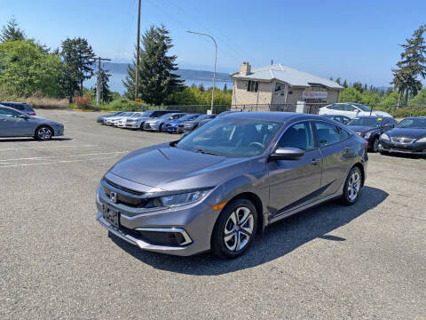 2021 Honda Civic for sale at KARMA AUTO SALES in Federal Way WA