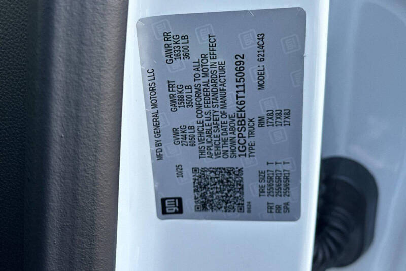 2026 Chevrolet Colorado Work Truck