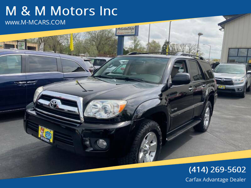 2009 Toyota 4Runner for sale at M & M Motors Inc in West Allis WI