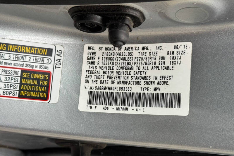 2015 Honda CR-V Touring