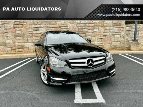 2012 Mercedes-Benz C-Class for sale at PA AUTO LIQUIDATORS in Huntingdon Valley PA
