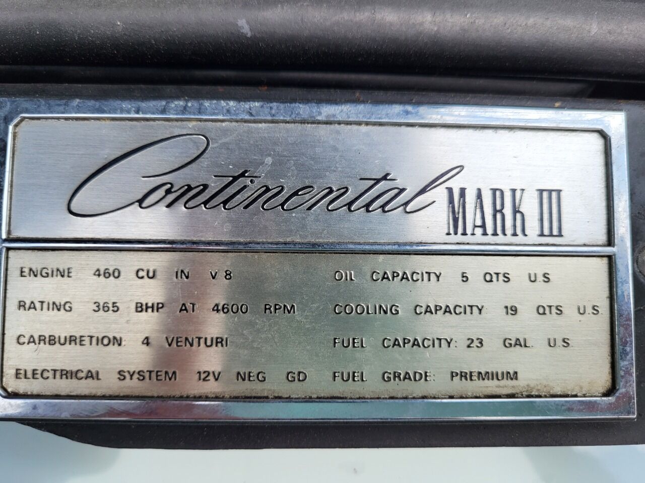 1971 Lincoln Continental 157