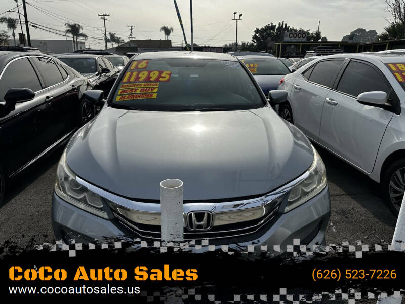 2016 Honda Accord LX