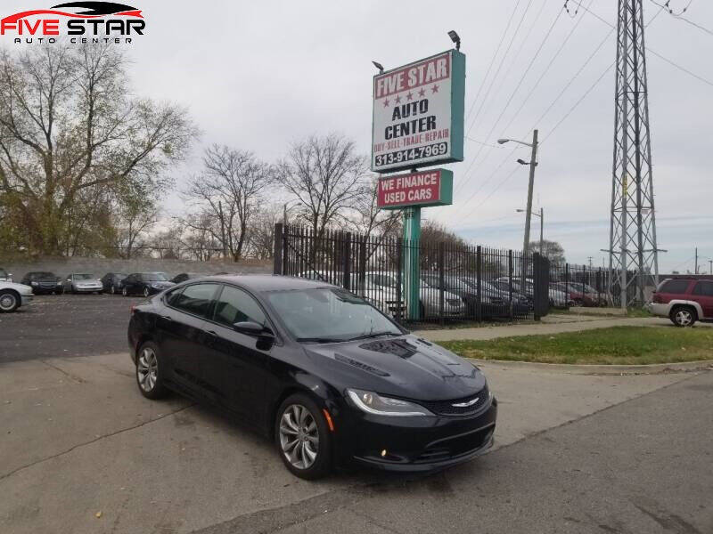 2015 Chrysler 200 for sale at Five Star Auto Center in Detroit MI