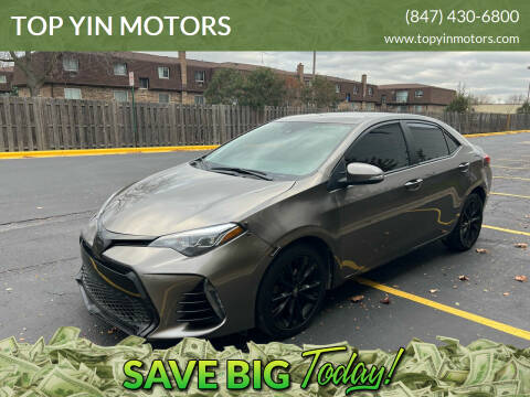 2018 Toyota Corolla for sale at TOP YIN MOTORS in Mount Prospect IL