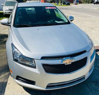 2013 Chevrolet Cruze for sale at Benjamin Auto Sales and Detail LLC in Holly Hill SC