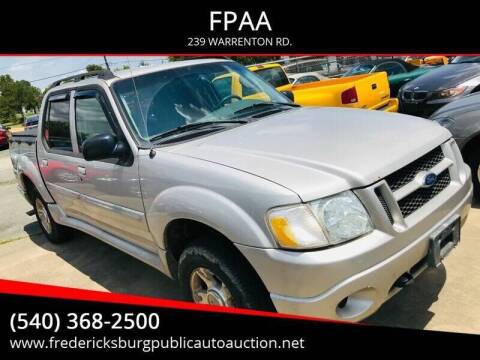 2004 Ford Explorer Sport Trac for sale at FPAA in Fredericksburg VA