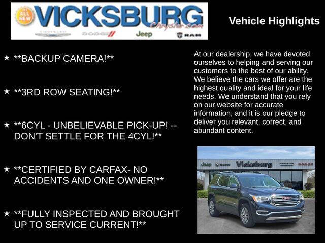 2017 GMC Acadia SLE-2