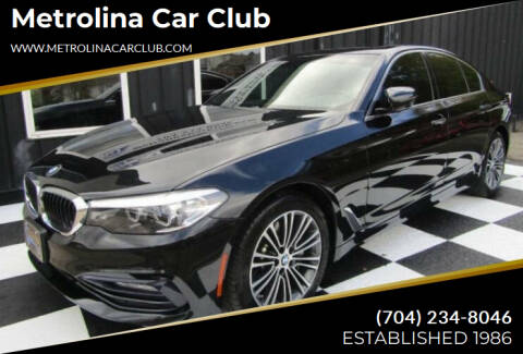 2018 BMW 5 Series for sale at Metrolina Car Club in Stallings NC