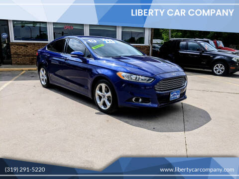 2014 Ford Fusion for sale at Liberty Car Company in Waterloo IA