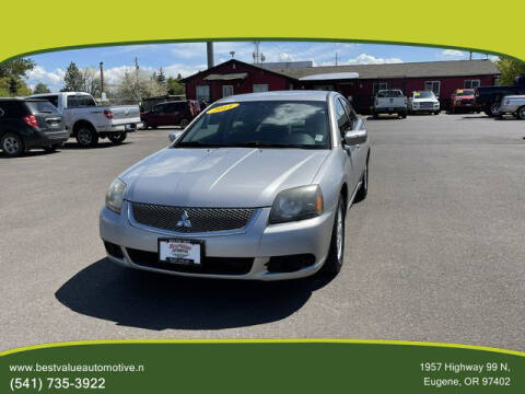 2011 Mitsubishi Galant for sale at Best Value Automotive in Eugene OR
