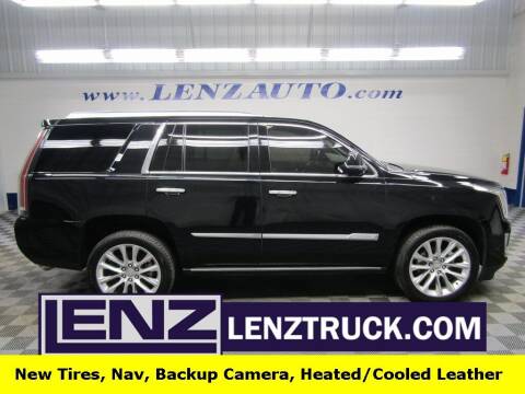 2019 Cadillac Escalade for sale at LENZ TRUCK CENTER in Fond Du Lac WI