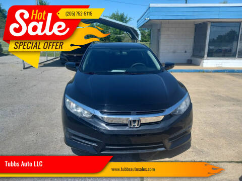 2016 Honda Civic for sale at Tubbs Auto LLC in Tuscaloosa AL