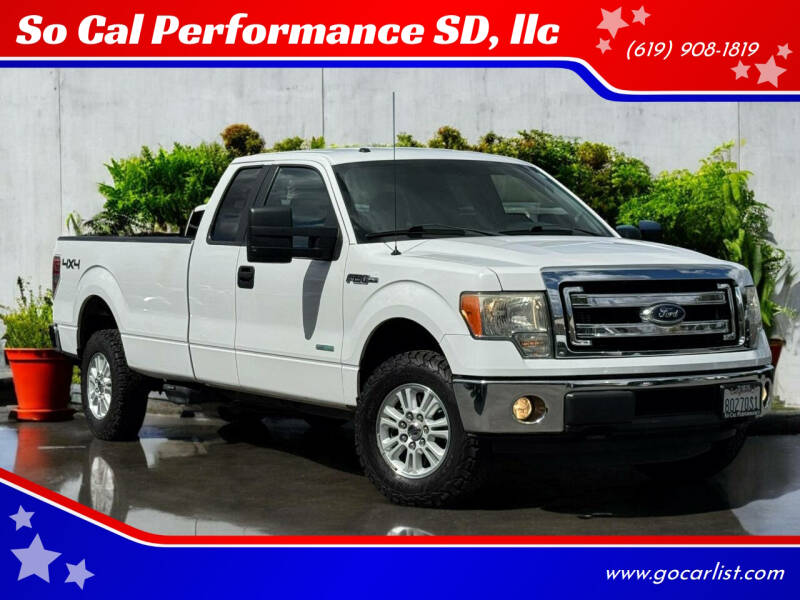 2014 Ford F-150 for sale at So Cal Performance SD, llc in San Diego CA