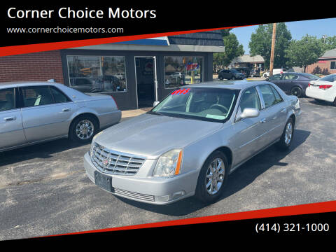 2010 Cadillac DTS Pro for sale at Corner Choice Motors in West Allis WI
