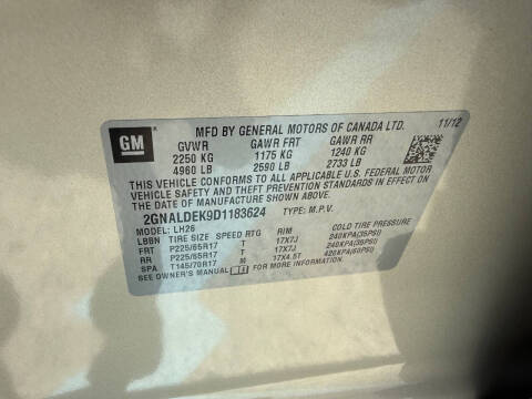 2013 Chevrolet Equinox LT