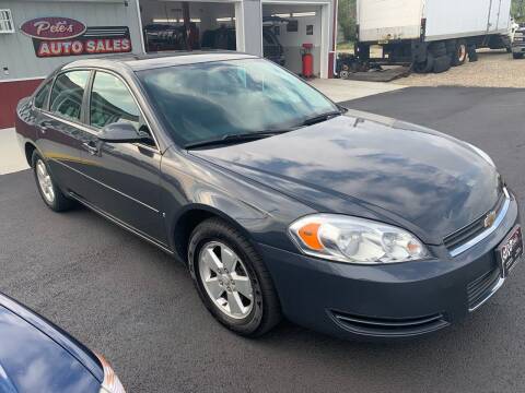 2008 Chevrolet Impala for sale at PETE'S AUTO SALES LLC - Dayton in Dayton OH
