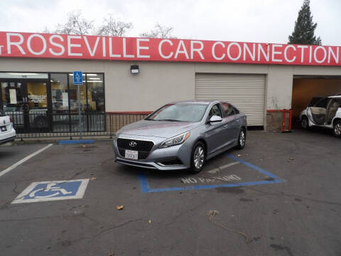 2016 Hyundai Sonata Hybrid for sale at ROSEVILLE CAR CONNECTION in Roseville CA