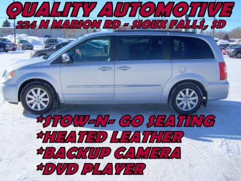 2011 Chrysler Town and Country for sale at Quality Automotive in Sioux Falls SD