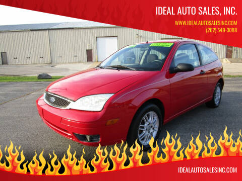2007 Ford Focus for sale at Ideal Auto Sales, Inc. in Waukesha WI