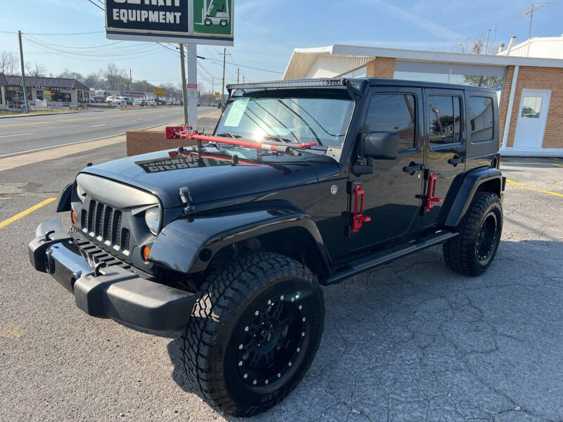 2010 Jeep Wrangler Unlimited for sale at Global Imports of Dalton LLC in Dalton GA