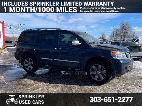 2010 Nissan Armada for sale at Sprinkler Used Cars in Longmont CO