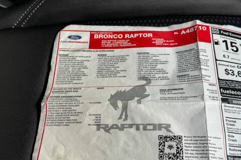 2024 Ford Bronco Raptor