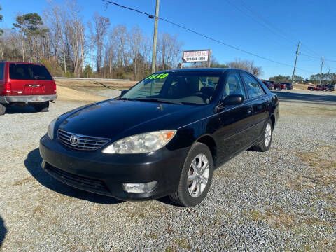 2005 Toyota Camry for sale at Sessoms Auto Sales in Roseboro NC