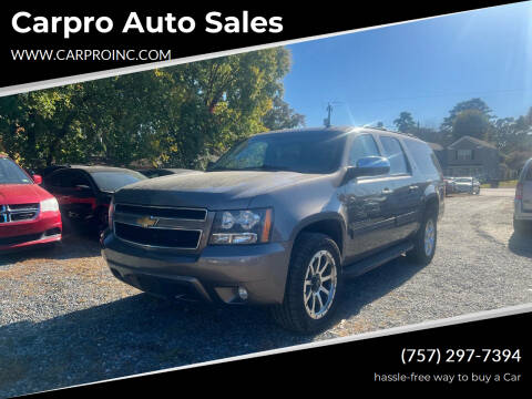 2014 Chevrolet Suburban for sale at Carpro Auto Sales in Chesapeake VA