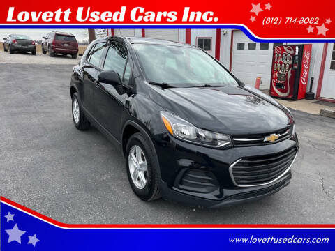 2019 Chevrolet Trax for sale at Lovett Used Cars Inc. in Spencer IN