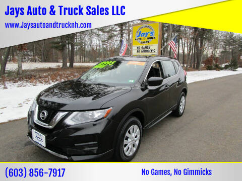2017 Nissan Rogue for sale at Jays Auto & Truck Sales LLC in Loudon NH