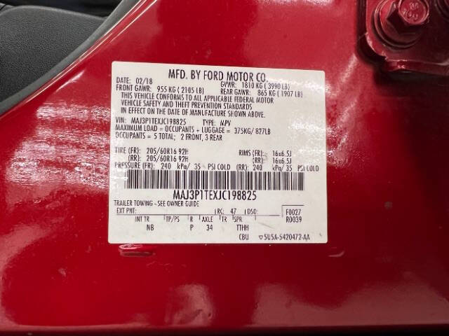2018 Ford EcoSport SE