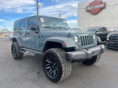 2015 Jeep Wrangler Unlimited for sale at Curry's Cars - Brown & Brown Wholesale in Mesa AZ