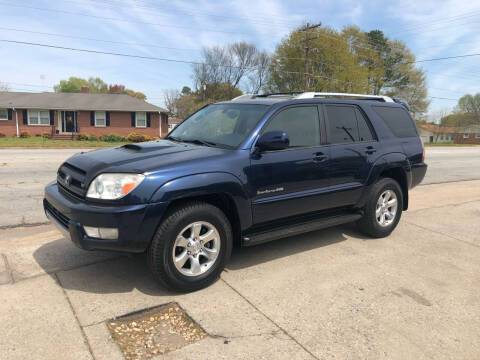 2005 Toyota 4Runner for sale at E Motors LLC in Anderson SC