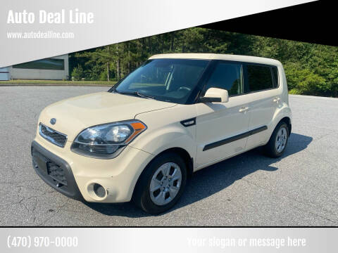 2012 Kia Soul for sale at Auto Deal Line in Alpharetta GA