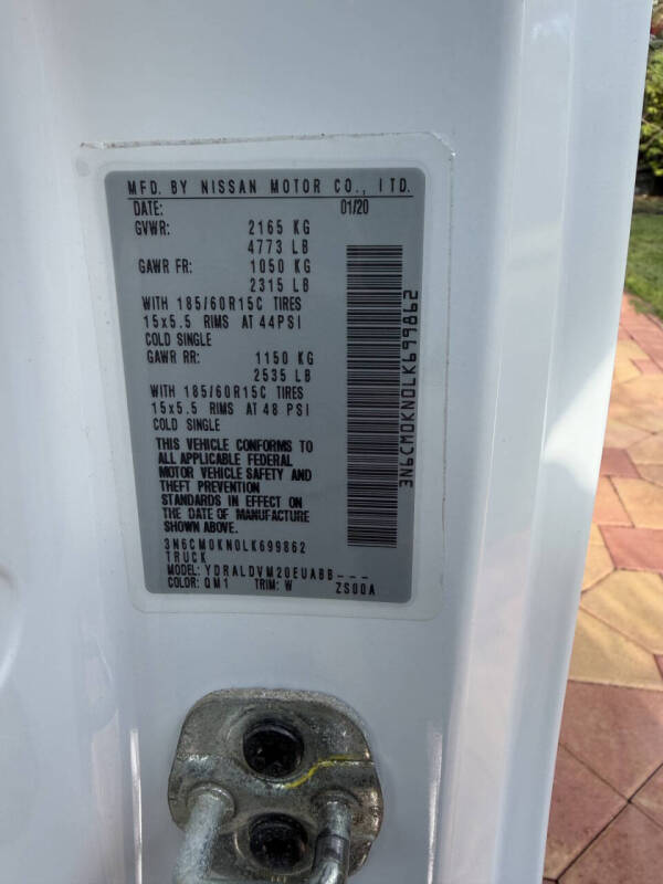 2020 Nissan NV200 SV