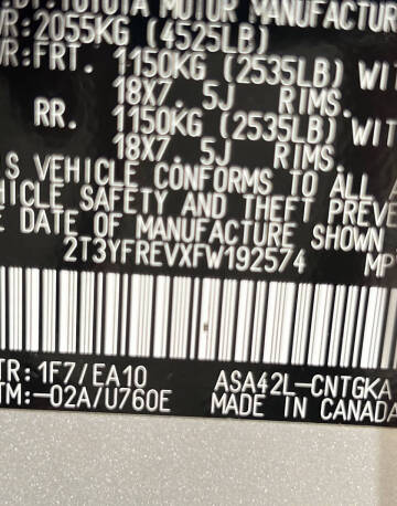 2015 Toyota RAV4 Limited