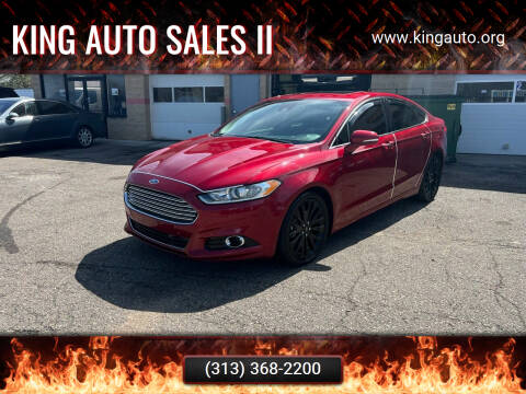 2015 Ford Fusion for sale at KING AUTO SALES  II in Detroit MI