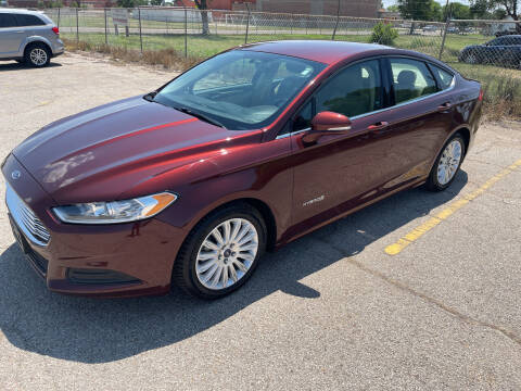 2015 Ford Fusion Hybrid for sale at 3W Motor Company in Fritch TX