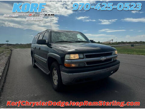 2001 Chevrolet Suburban for sale at Tony Peckham @ Korf Motors in Sterling CO