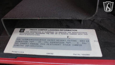 1987 GMC C/K 1500 Series