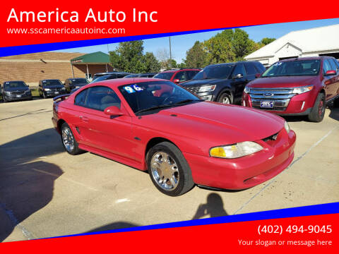 1996 Ford Mustang for sale at America Auto Inc in South Sioux City NE