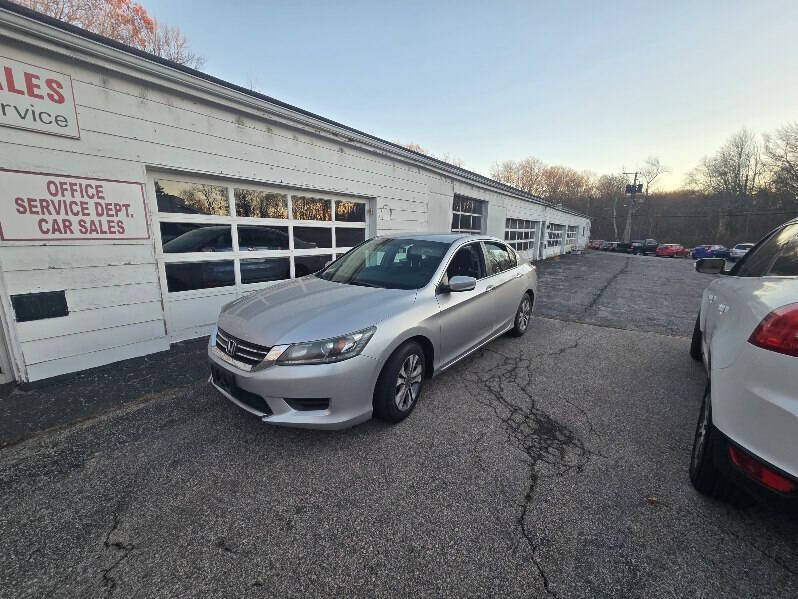 2014 Honda Accord for sale at ED'S COUNTRY SALES in Oakdale, CT