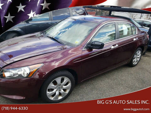 2008 Honda Accord for sale at Big G'S Auto Sales Inc. in Bronx NY