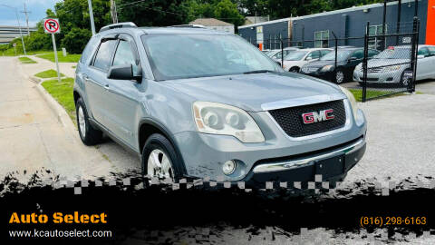2008 GMC Acadia for sale at KC AUTO SELECT in Kansas City MO