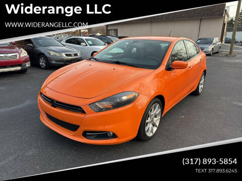 2013 Dodge Dart for sale at Widerange LLC in Greenwood IN