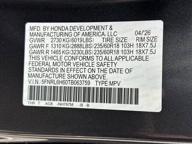 2026 Honda Odyssey EX-L