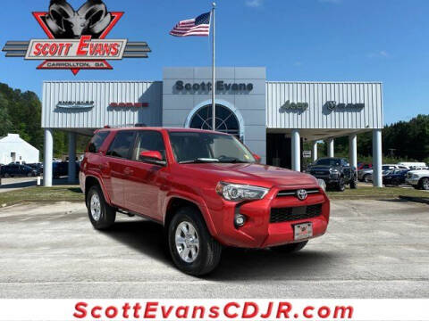 2021 Toyota 4Runner for sale at SCOTT EVANS CHRYSLER DODGE in Carrollton GA